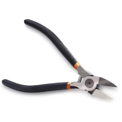 Alicates de corte de alambre de 6 pulgadas, resistentes, de corte al ras, herramienta de corte de metal para manualidades, flores, flores artificiales, alambre de gallinero y electricidad (1 paquete)