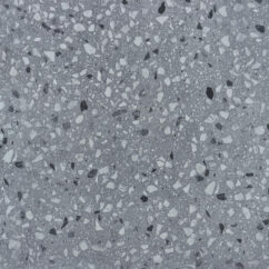 Suelo de vinilo terrazo gris autoadhesivo, resistente al agua, para baño, de 30 x 30 cm, 6 láminas temporales, para cocinas de alquiler.