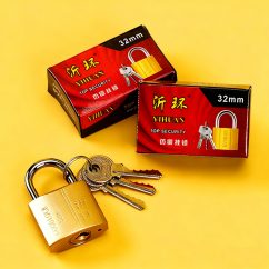 Candado de imitación de cobre