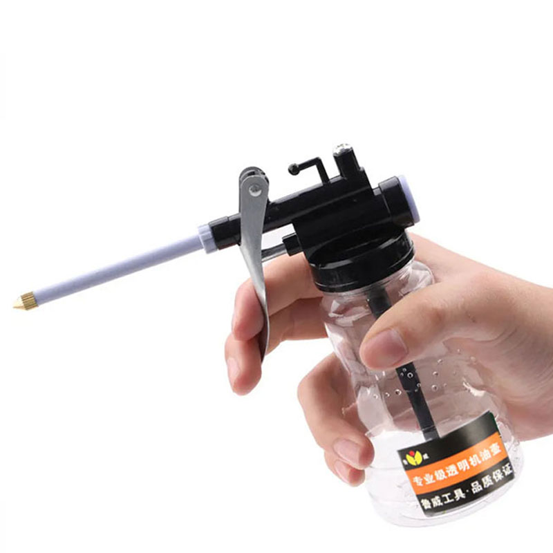 Engrasadora con botella de aceite transparente 250ML - Imagen 4