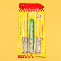 Destornillador con navaja multiusos