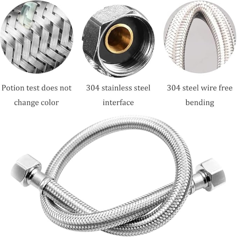 Tubo de entrada de agua (latiguillo) - Imagen 4