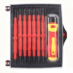 Juego de destornilladores (caja de 7 piezas)